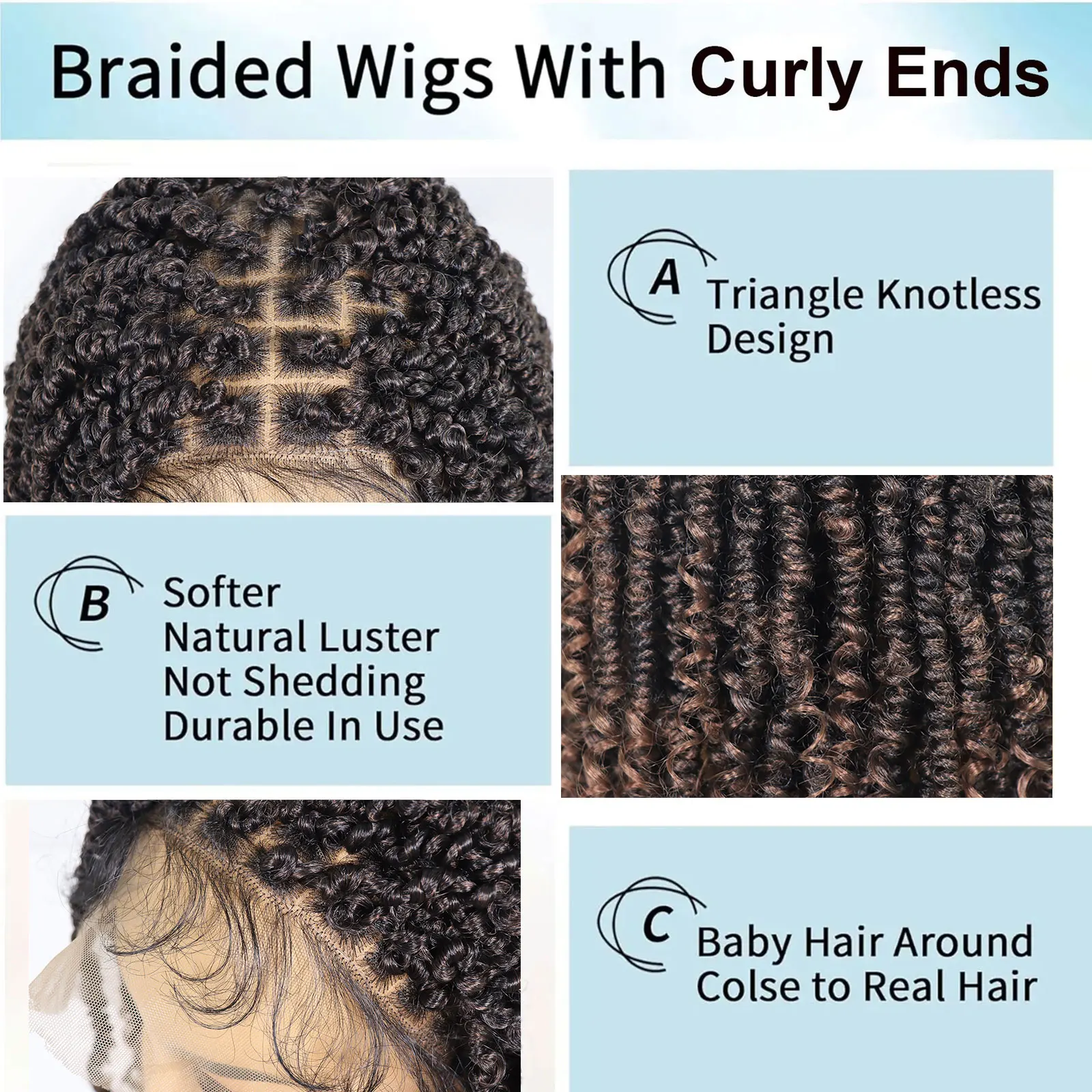 Twist Braided Wig - Image 2