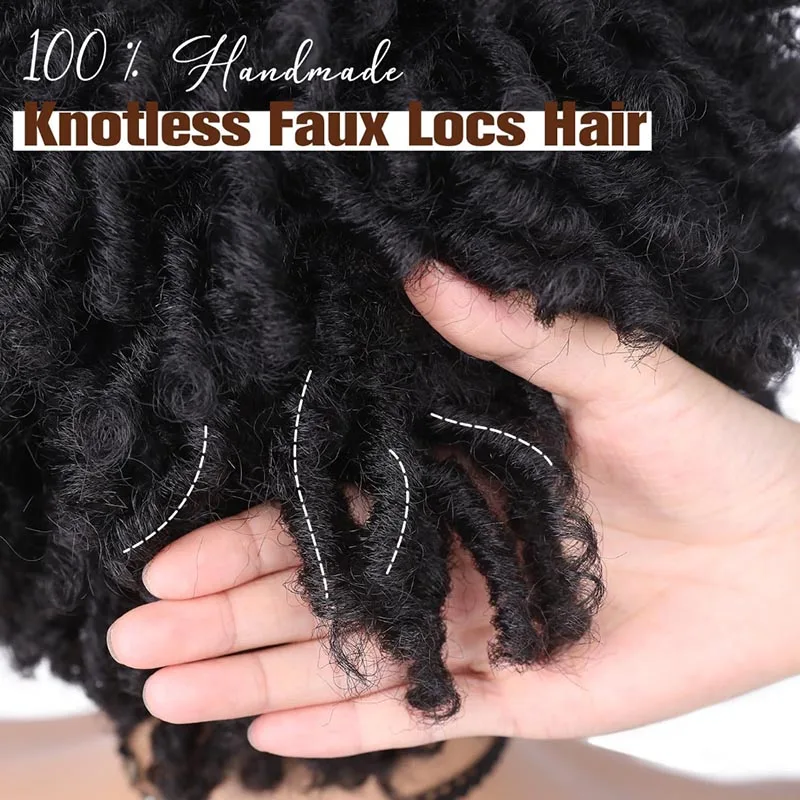 Short Afro Dreadlock Wig - Image 4