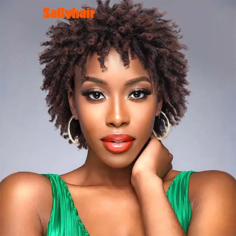 Short Afro Dreadlock Wig