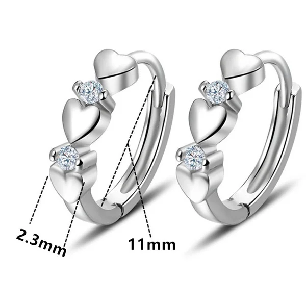 Love Heart Earrings - Image 3