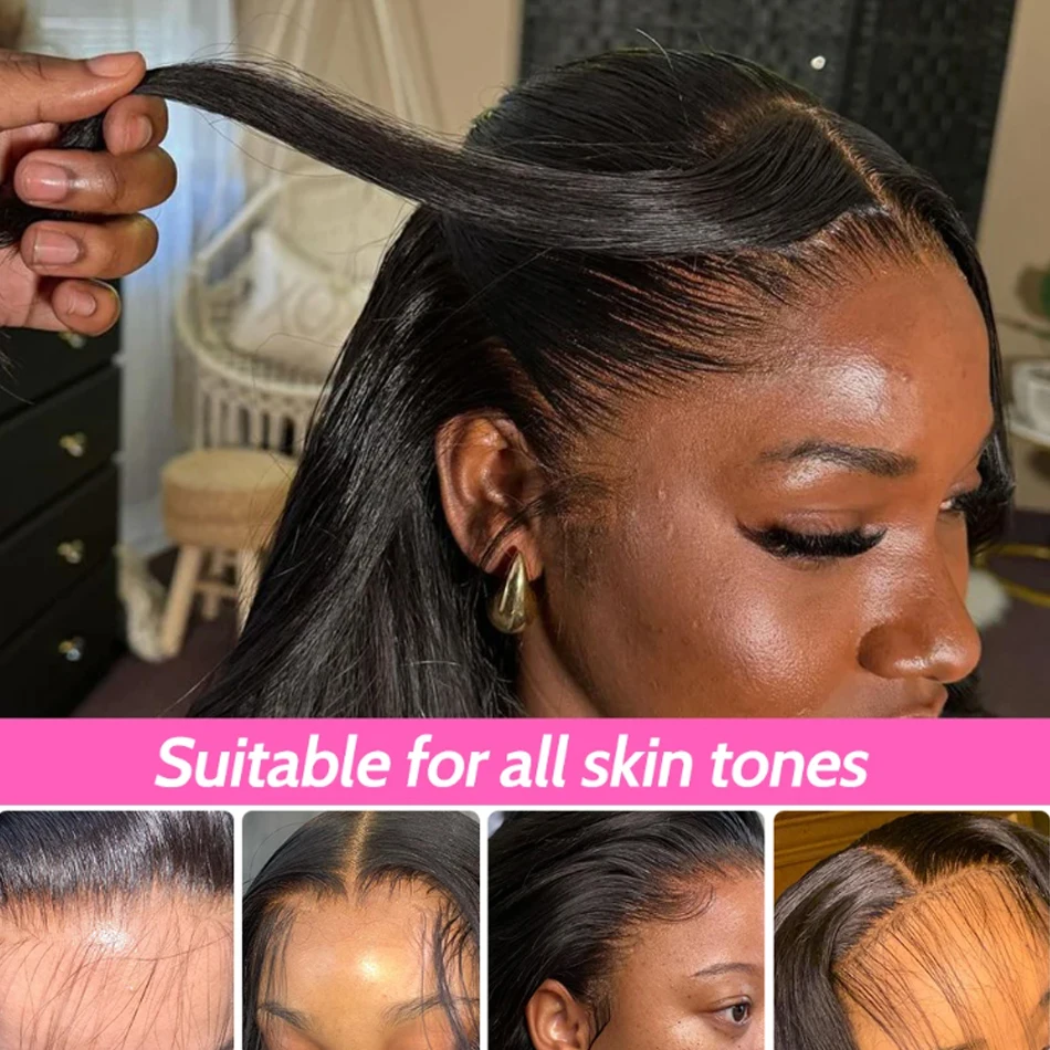 Bone Straight Bob Wig - Image 4