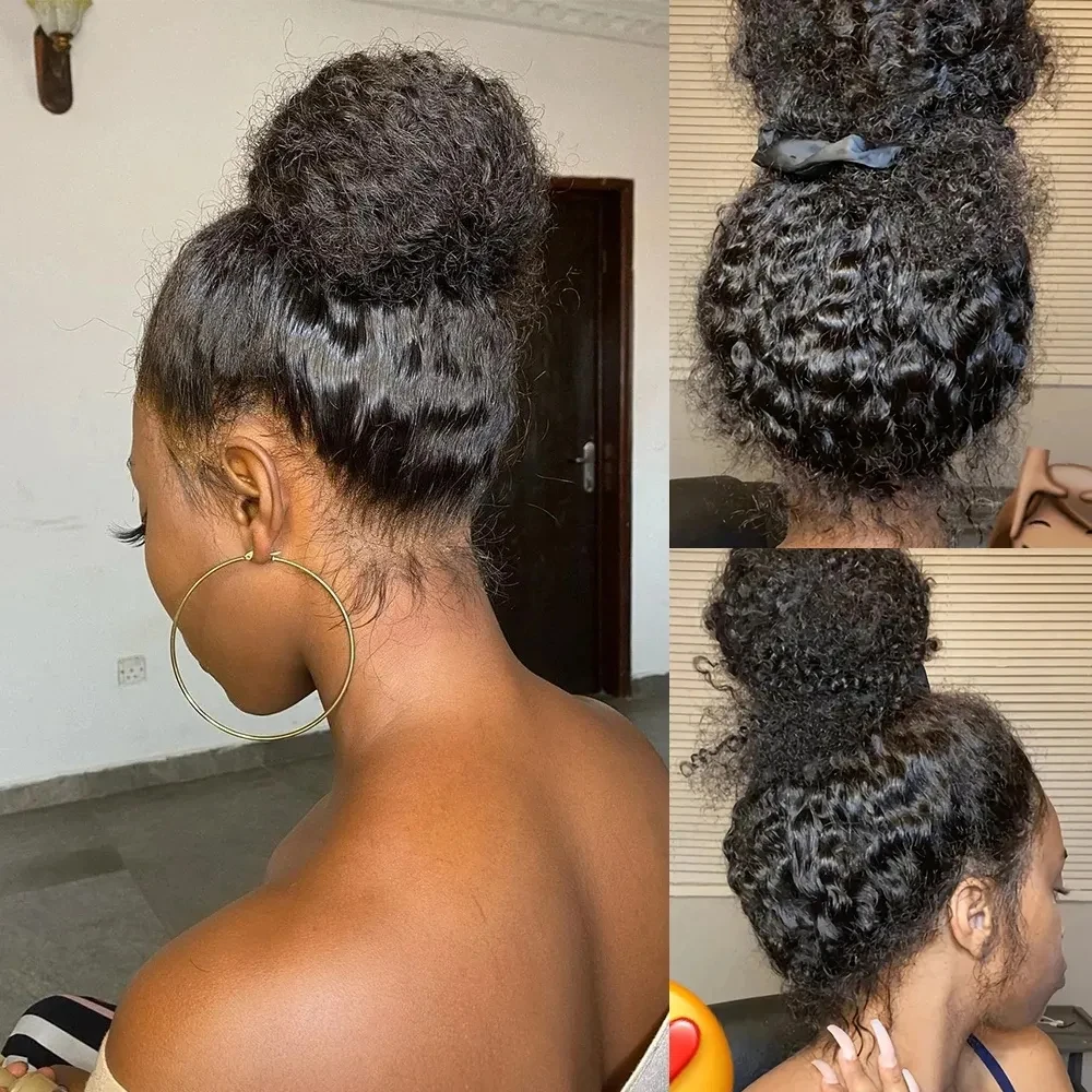 Deep Curly Wave Frontal Wig - Image 4