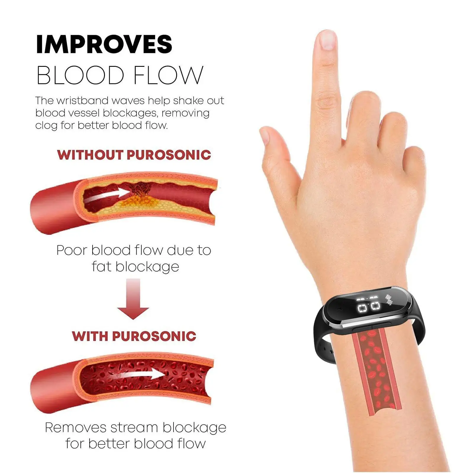 Ultrasonic Weight Loss Smart Watch - Image 5
