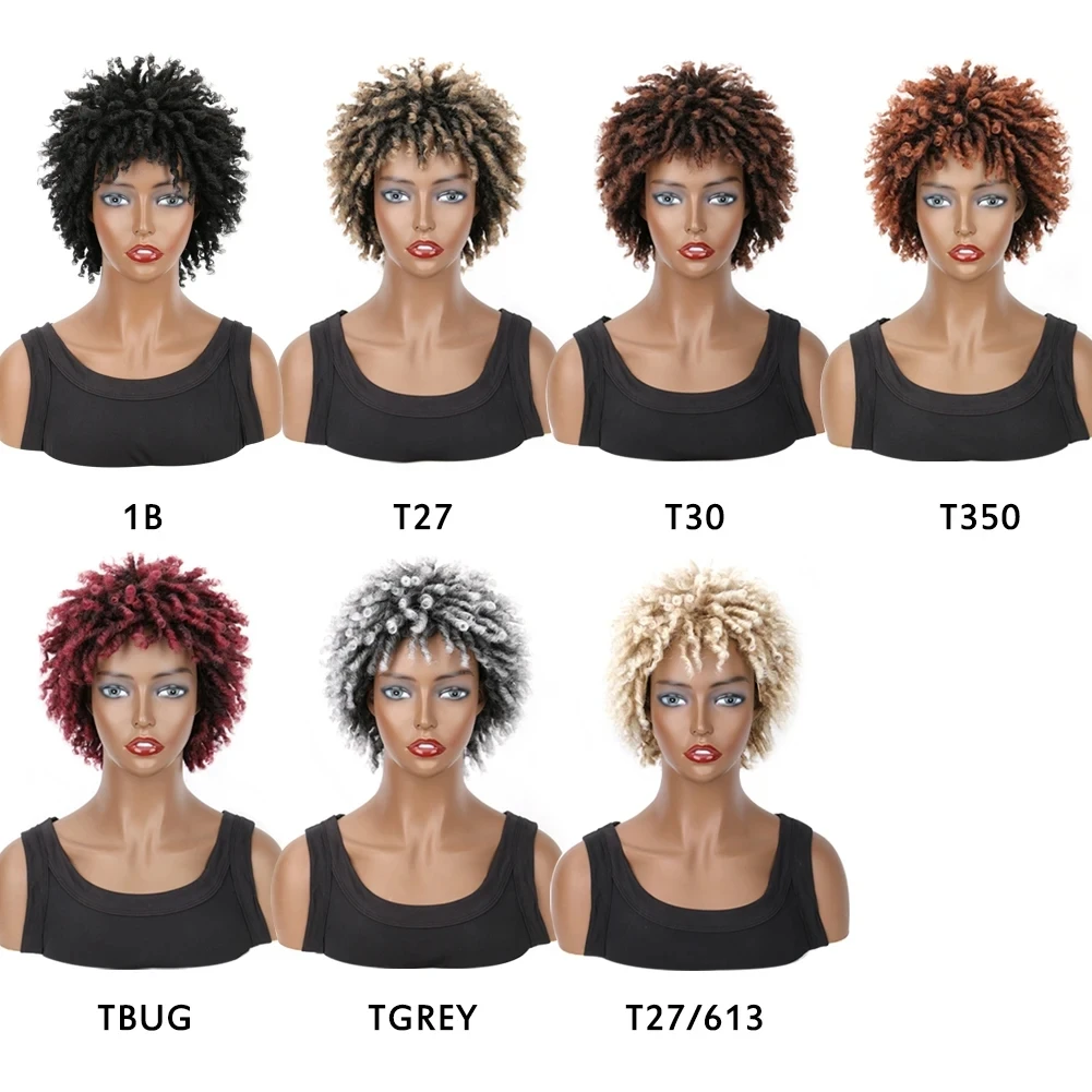 Short Afro Dreadlock Wig - Image 6