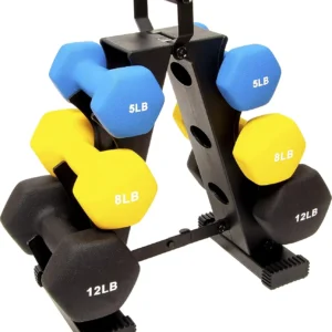 Dumbbell and Barbell Kettlebell Set