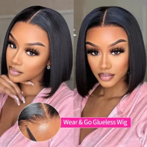 Bone Straight Bob Wig